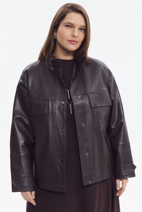 куртка из натуральной кожи 802569003 фотография