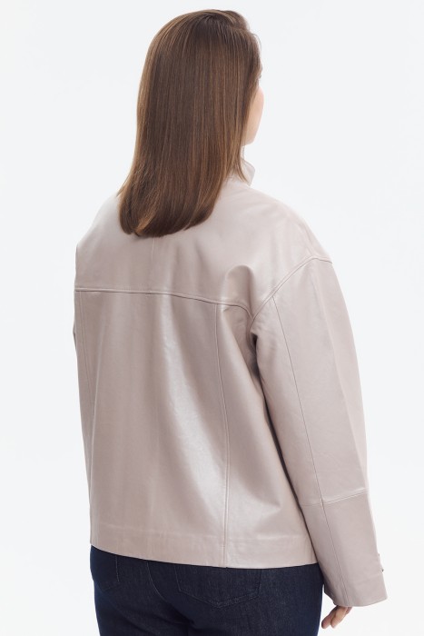 куртка из натуральной кожи по цене 21490 руб вид справа