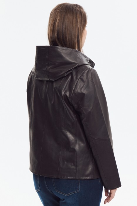 куртка из натуральной кожи по цене 21490 руб вид справа