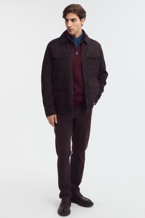 куртка из натуральной кожи 801468003 фотография