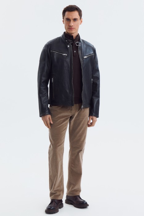 куртка из натуральной кожи 800677003 фотография