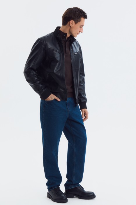 куртка из натуральной кожи 800673003 фотография