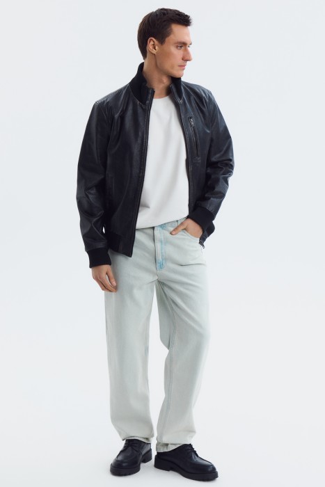 куртка из натуральной кожи 800660003 фотография