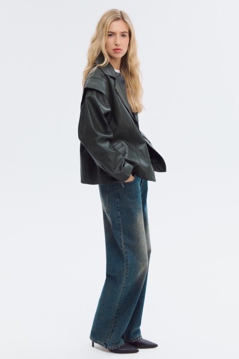 куртка из натуральной кожи 800906003 фотография