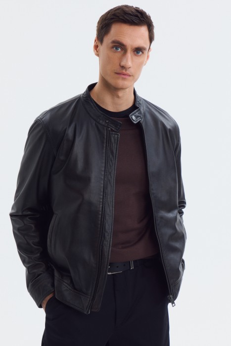 куртка из натуральной кожи 800685003 фотография