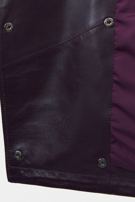 куртка из натуральной кожи по цене 28880 руб вид справа