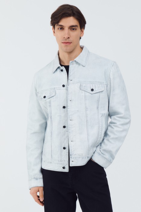 куртка из натуральной кожи 800689003 фотография