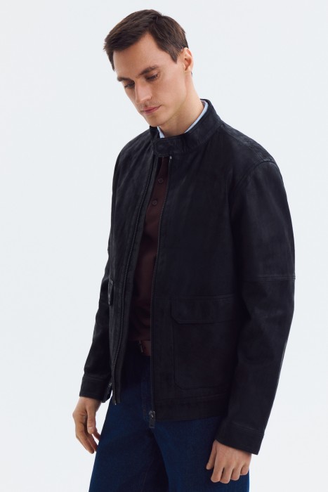 куртка из натуральной кожи 802453003 фотография