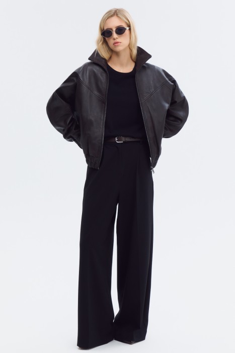 куртка из натуральной кожи 801095003 фотография