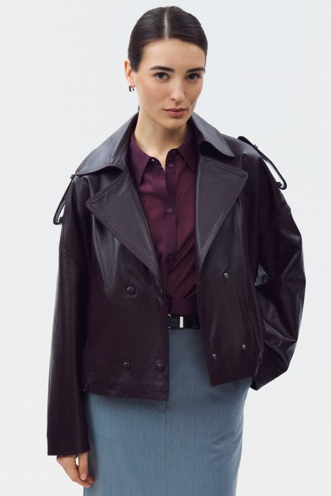 куртка из натуральной кожи 823646003 фотография