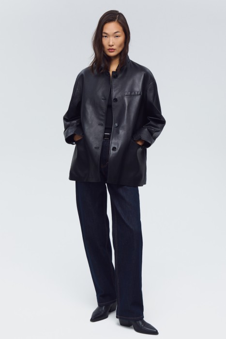 куртка из натуральной кожи 807158003 фотография