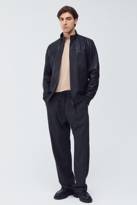 куртка из натуральной кожи 802456003 фотография