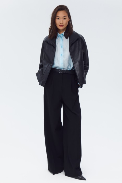 куртка из натуральной кожи 804382003 фотография