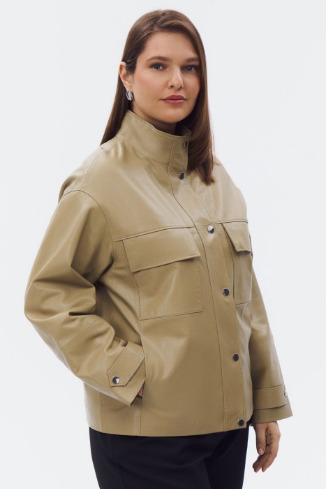 куртка из натуральной кожи 802557003 фотография