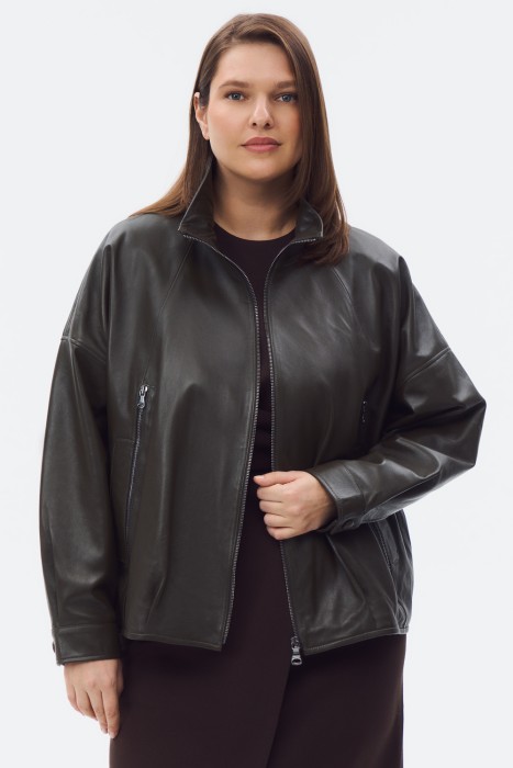 куртка из натуральной кожи 823647003 фотография