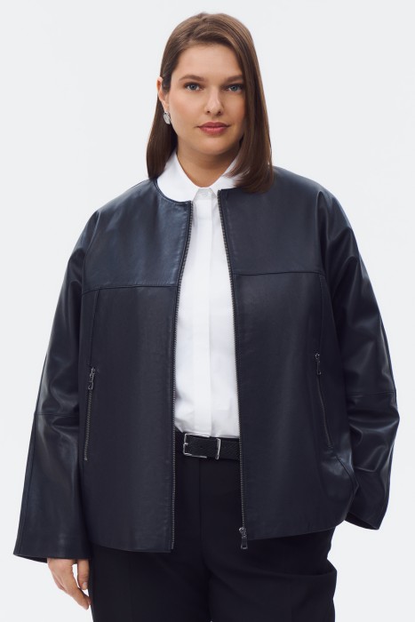 куртка из натуральной кожи 803040003 фотография