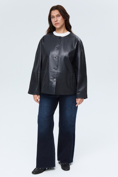 куртка из натуральной кожи 803038003 фотография