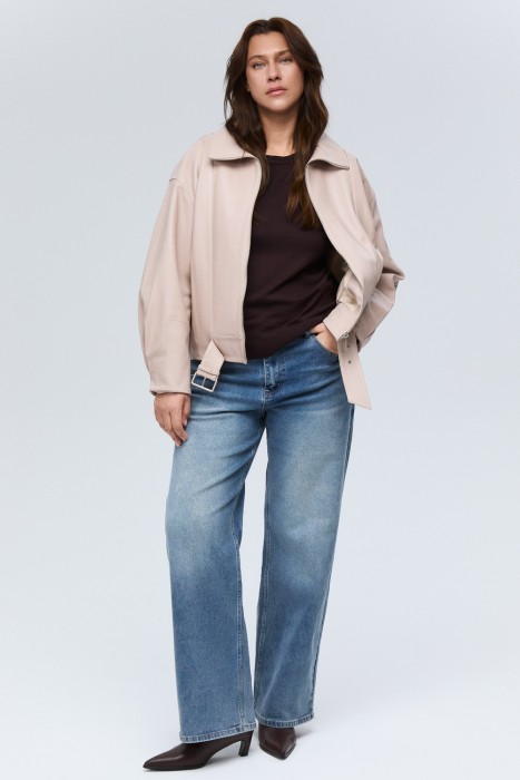 куртка из натуральной кожи 826609003 фотография