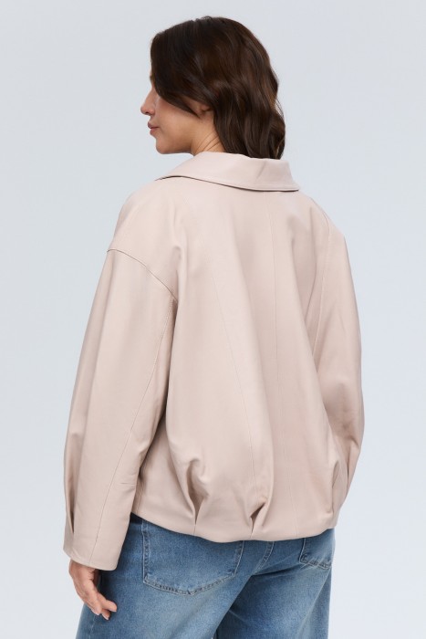 куртка из натуральной кожи по цене 28880 руб вид справа