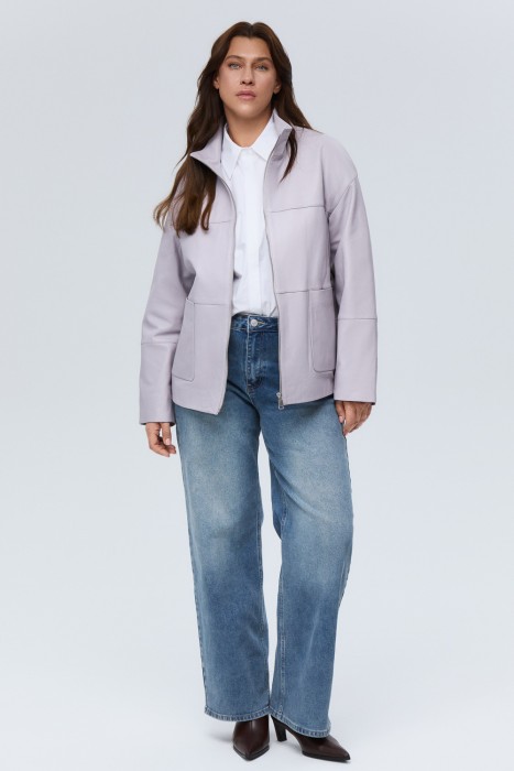 куртка из натуральной кожи 826613003 фотография