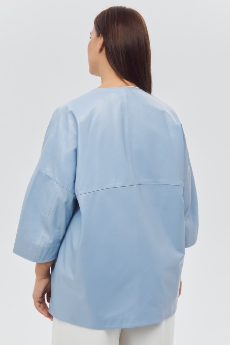 куртка из натуральной кожи по цене 28880 руб вид справа