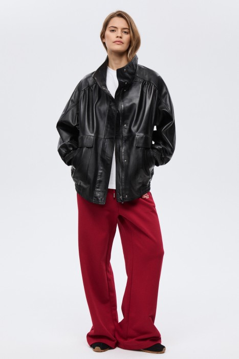 куртка из натуральной кожи 823834003 фотография