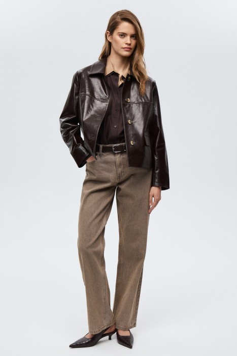 куртка из натуральной кожи 826596003 фотография