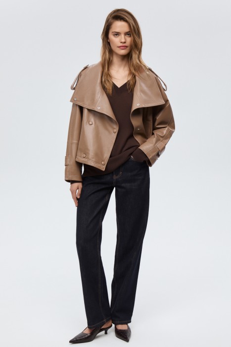 куртка из натуральной кожи 823643003 фотография