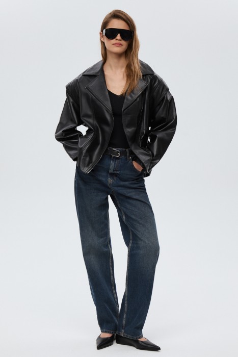 куртка из натуральной кожи 800376003 фотография