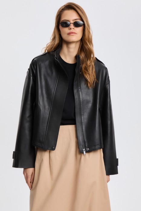 куртка из натуральной кожи 826775003 фотография