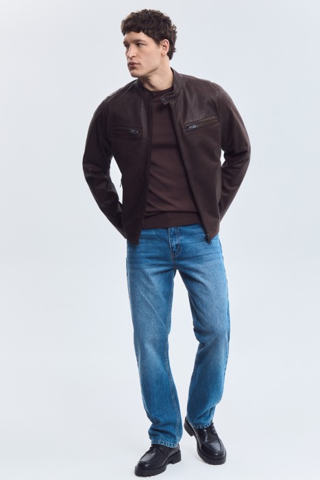 куртка из натуральной кожи 800667003 фотография