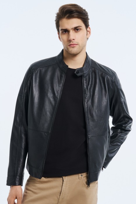 куртка из натуральной кожи 744958003 фотография