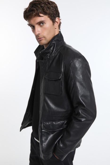 куртка из натуральной кожи 776899003 фотография