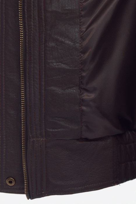 куртка из натуральной кожи по цене 16790 руб вид справа