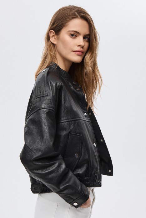 куртка из натуральной кожи 800375003 фотография