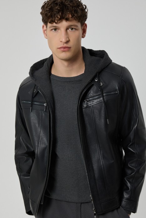 куртка из натуральной кожи 762345003 фотография