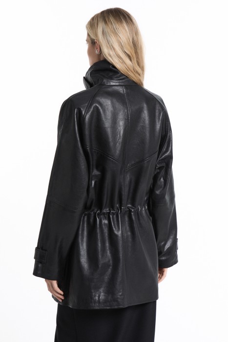 куртка из натуральной кожи по цене 20460 руб вид справа