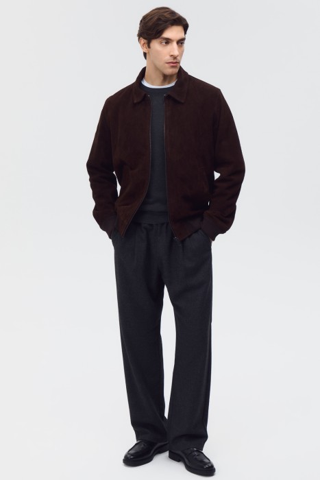 куртка из натуральной замши 800681003 фотография