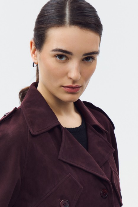 куртка из натуральной замши из россии вид сбоку