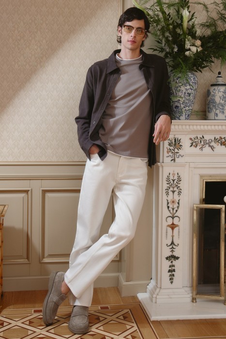 куртка из натуральной замши 803150003 фотография