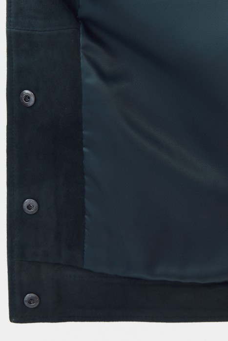 куртка из натуральной замши по цене 18800 руб вид справа