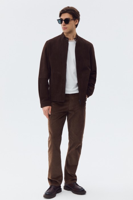 куртка из натуральной замши 801975003 фотография