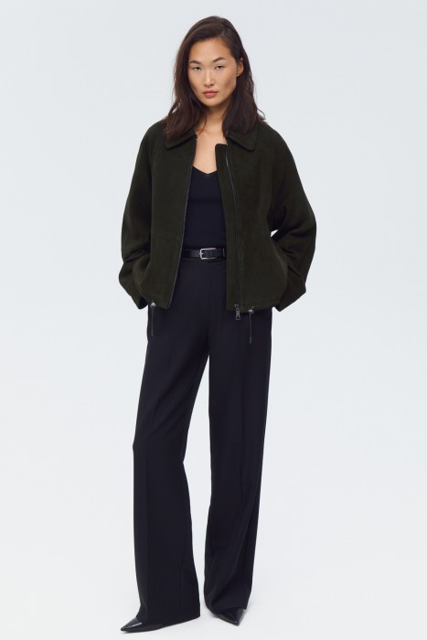 куртка из натуральной замши 819389003 фотография