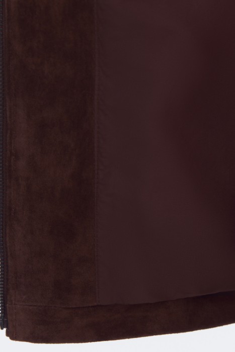 куртка из натуральной замши по цене 12750 руб вид справа