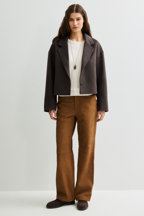 куртка из пальтовой ткани из россии вид сбоку