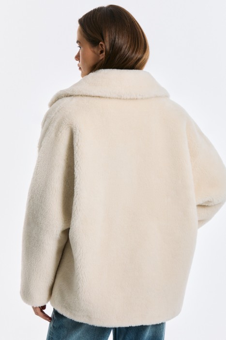 куртка из шерсти из россии вид сбоку