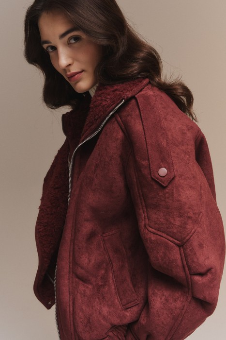 куртка из шерсти по цене 9780 руб вид справа