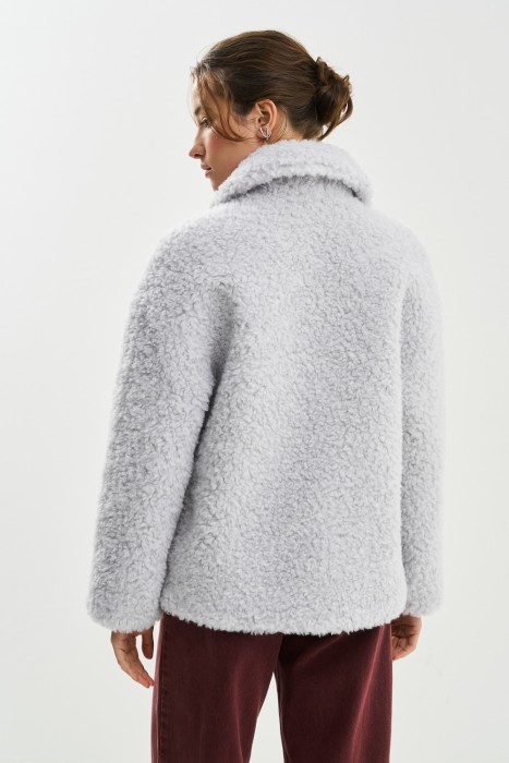 куртка из шерсти по цене 5700 руб вид справа