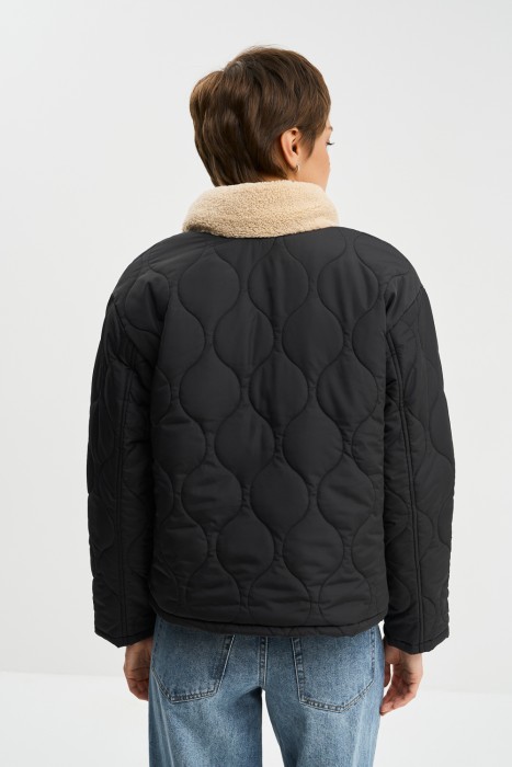 куртка с меховой отделкой по цене 3250 руб вид справа