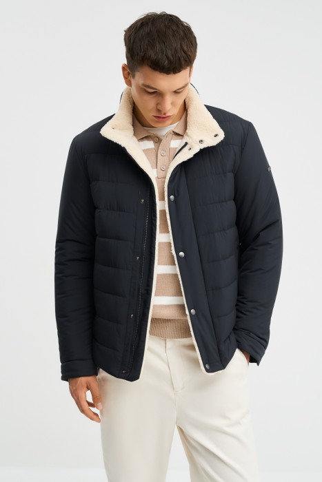куртка с меховой отделкой 772958003 фотография